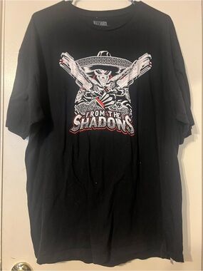 Black 'From The Shadows' Graphic Tee by Blizzard